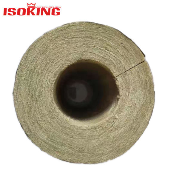 Mineral wool pipe