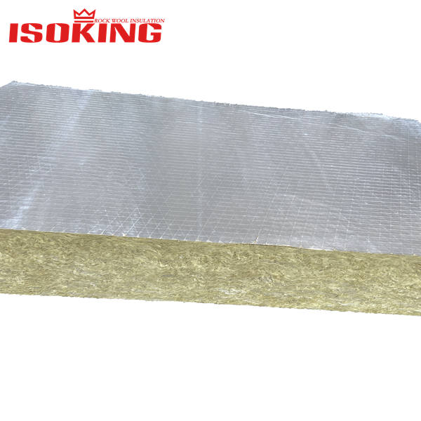 ISOKING Mineral slab insulation With Foil
